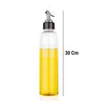 Oil Dispenser Transparent Plastic Bottle- 1 Liter
